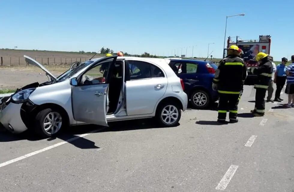 Accidente de tránsito en la ciudad de Leones