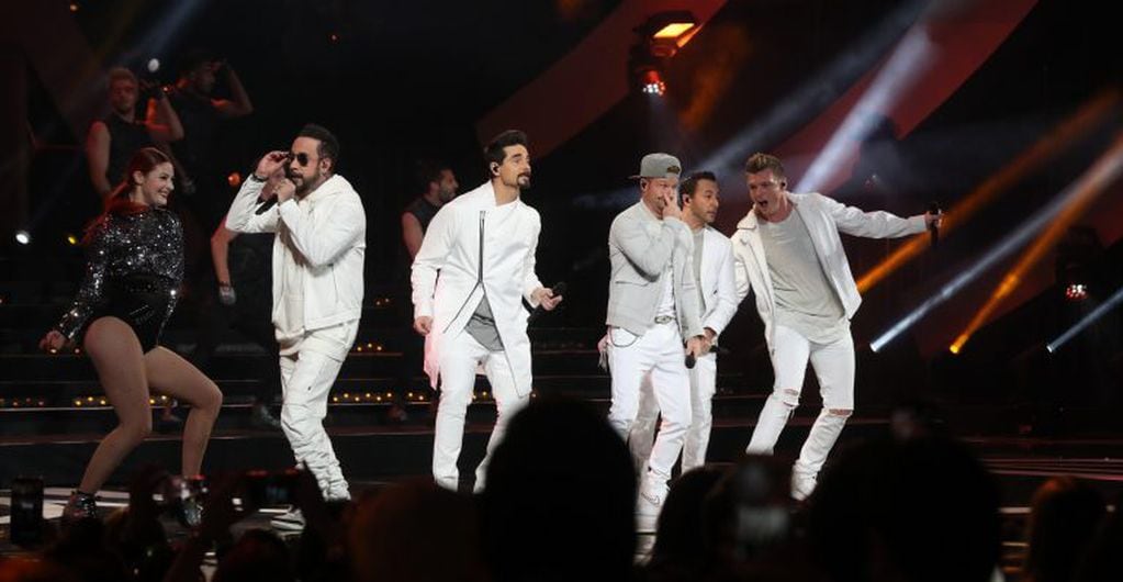 El grupo estadounidense Backstreet Boys se presentará en Argentina el 7 de marzo. EFE/Jose Miguel Caviedes