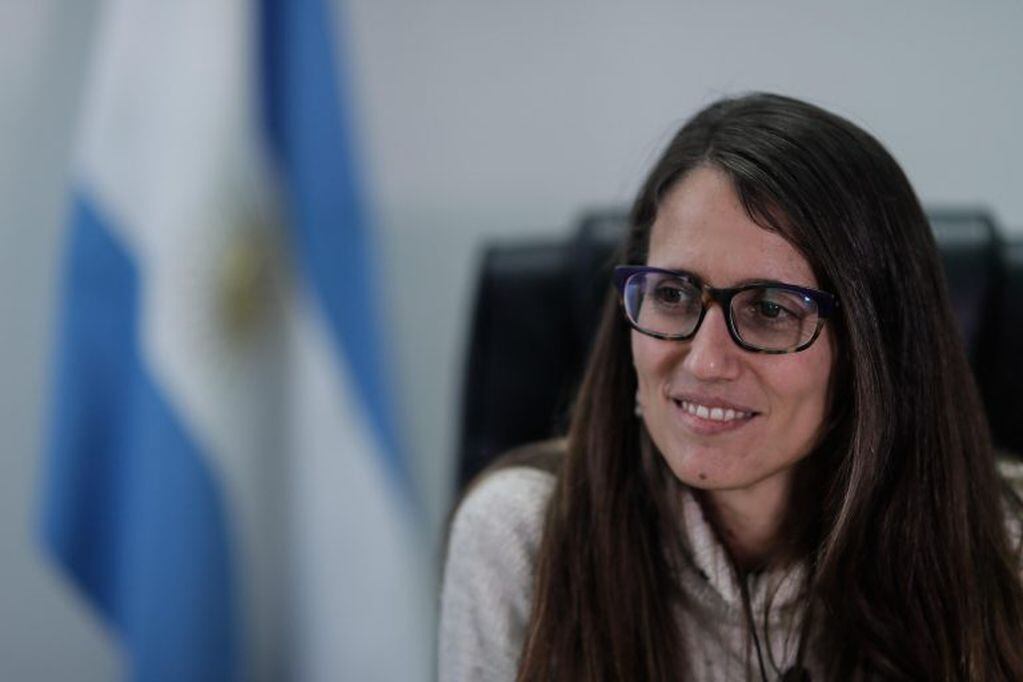 La ministra de las Mujeres, Géneros y Diversidad, Elizabeth Gómez Alcorta. (EFE)