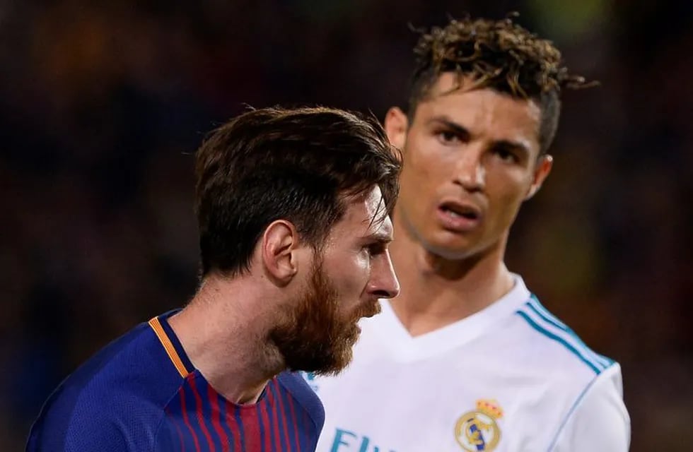 Cristiano y Messi, rivales en el último clásico español.
