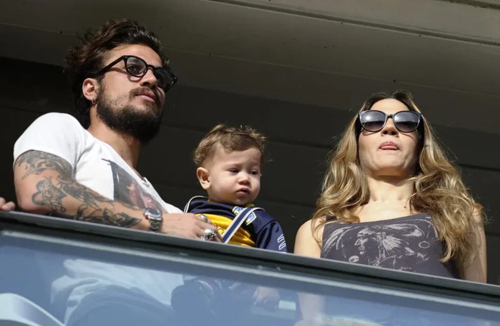 La foto con la que Jimena Barón escrachó a Daniel Osvaldo como mal padre. (AFP)