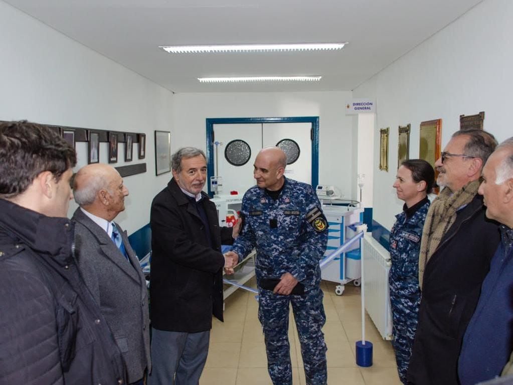 Inauguraron el punto de atención del IAF en la Base Naval Ushuaia