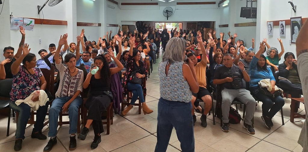 Los asambleístas del CEDEMS declararon "jornada de lucha y protesta con movilización" para este lunes en Jujuy.