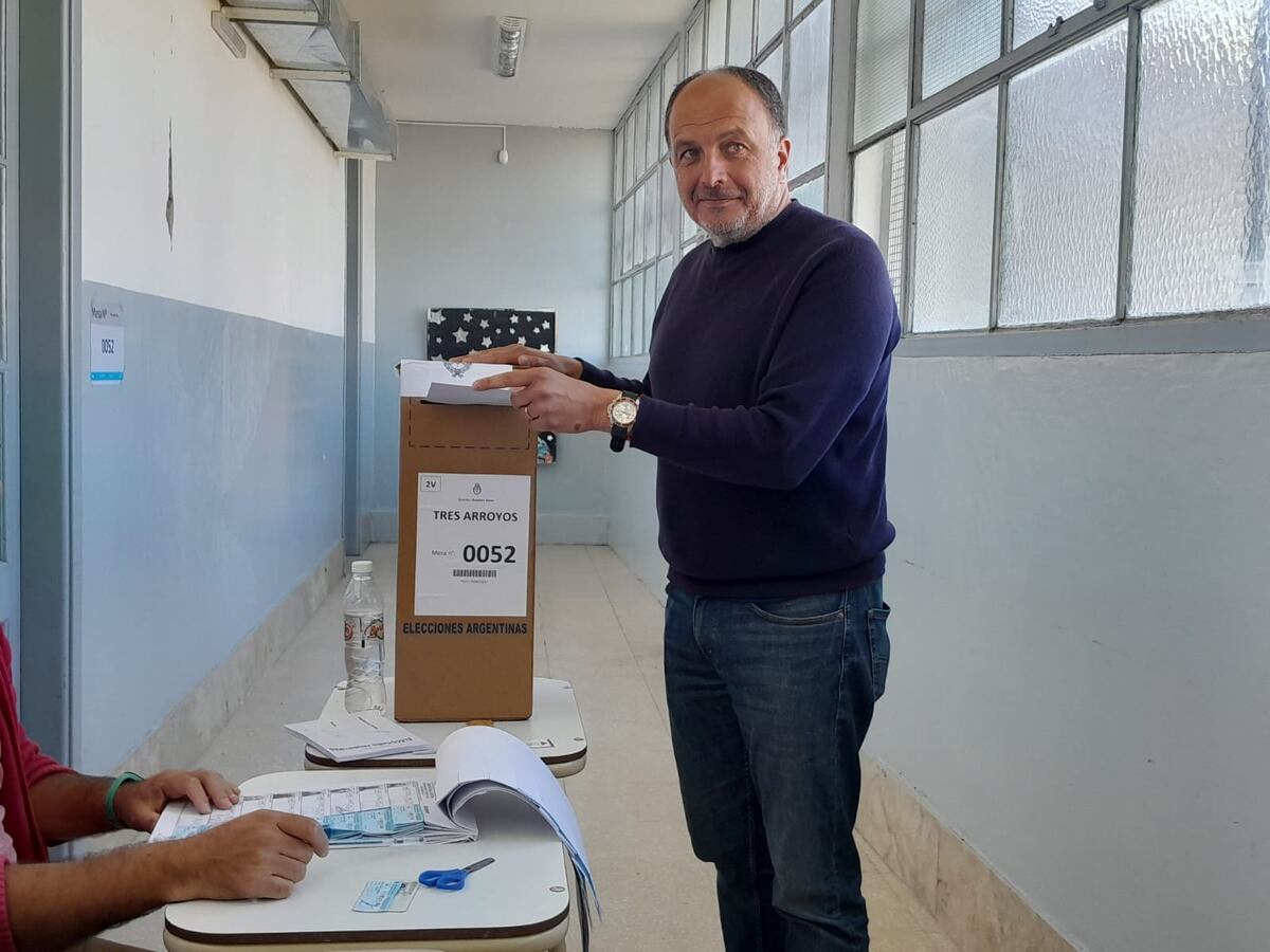 Votó el intendente electo Pablo Garate