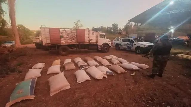 Secuestraron 12 toneladas de maíz en El Soberbio