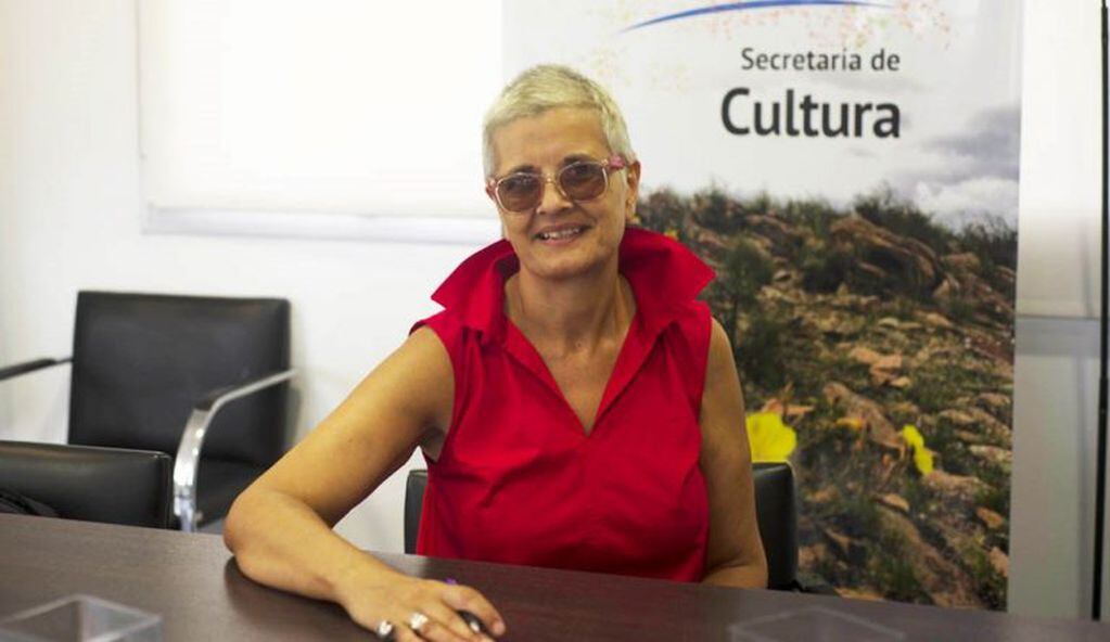 Adriana Maggio, secretaria de Cultura (Vía Santa Rosa)
