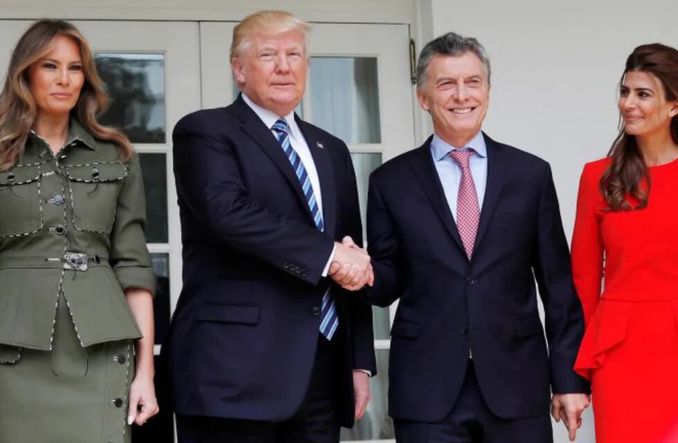 Trump y Macri.