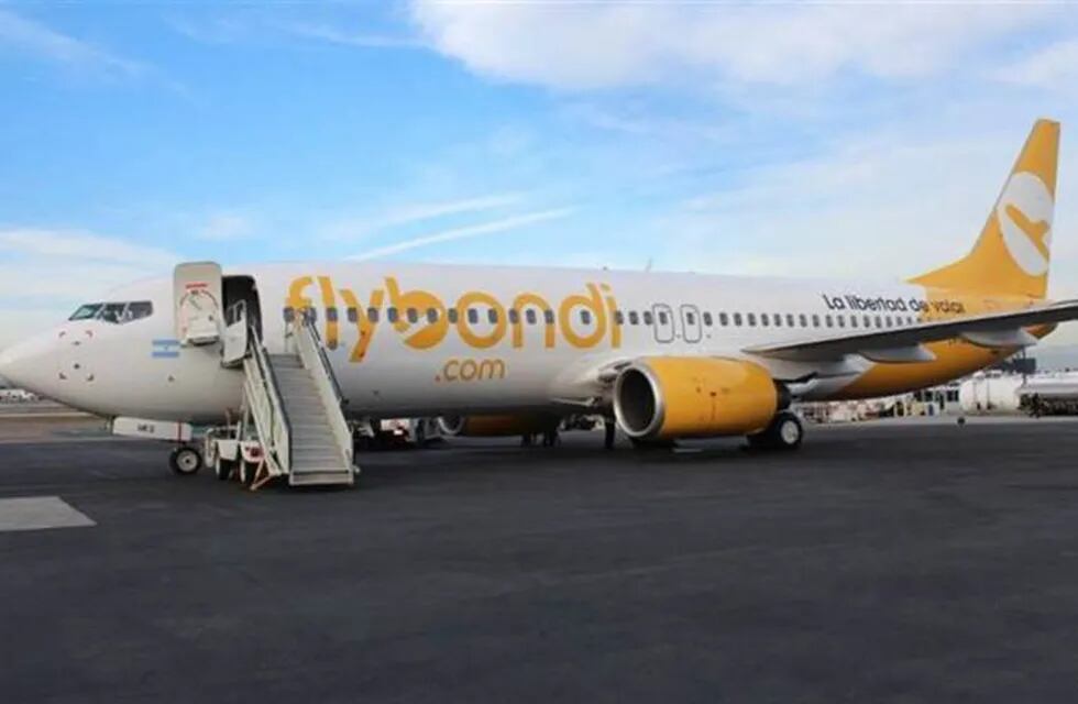 Imagen archivo, avión de Flybondi