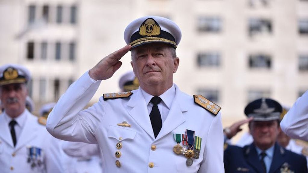 El ex jefe de la Armada, almirante Marcelo Hipólito Srur