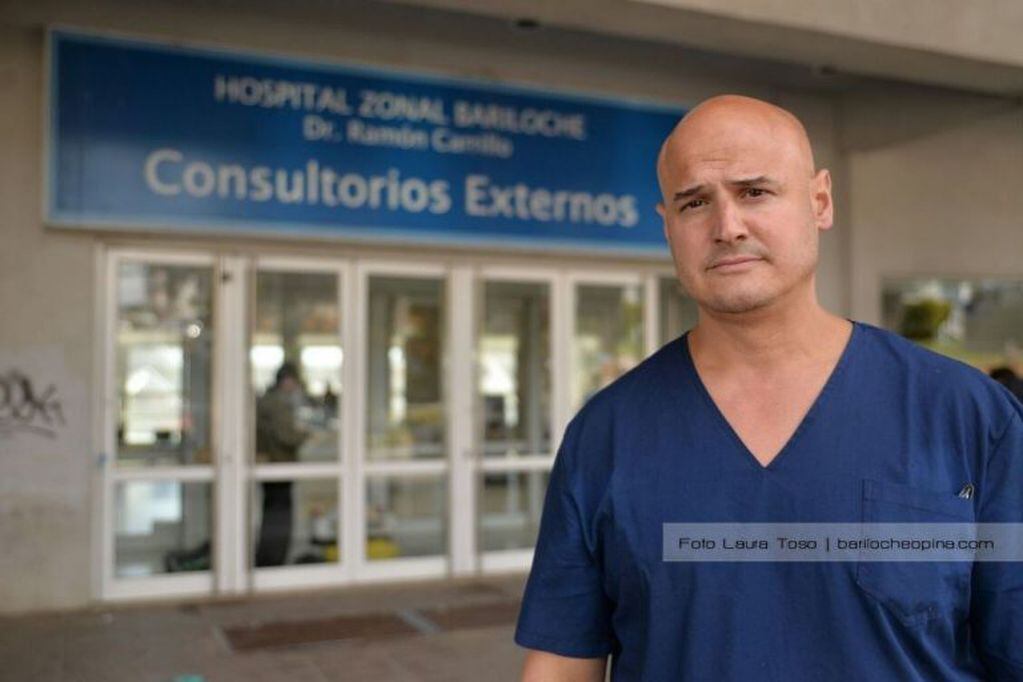 Leonardo Gil, director del Hospital Zonal Bariloche