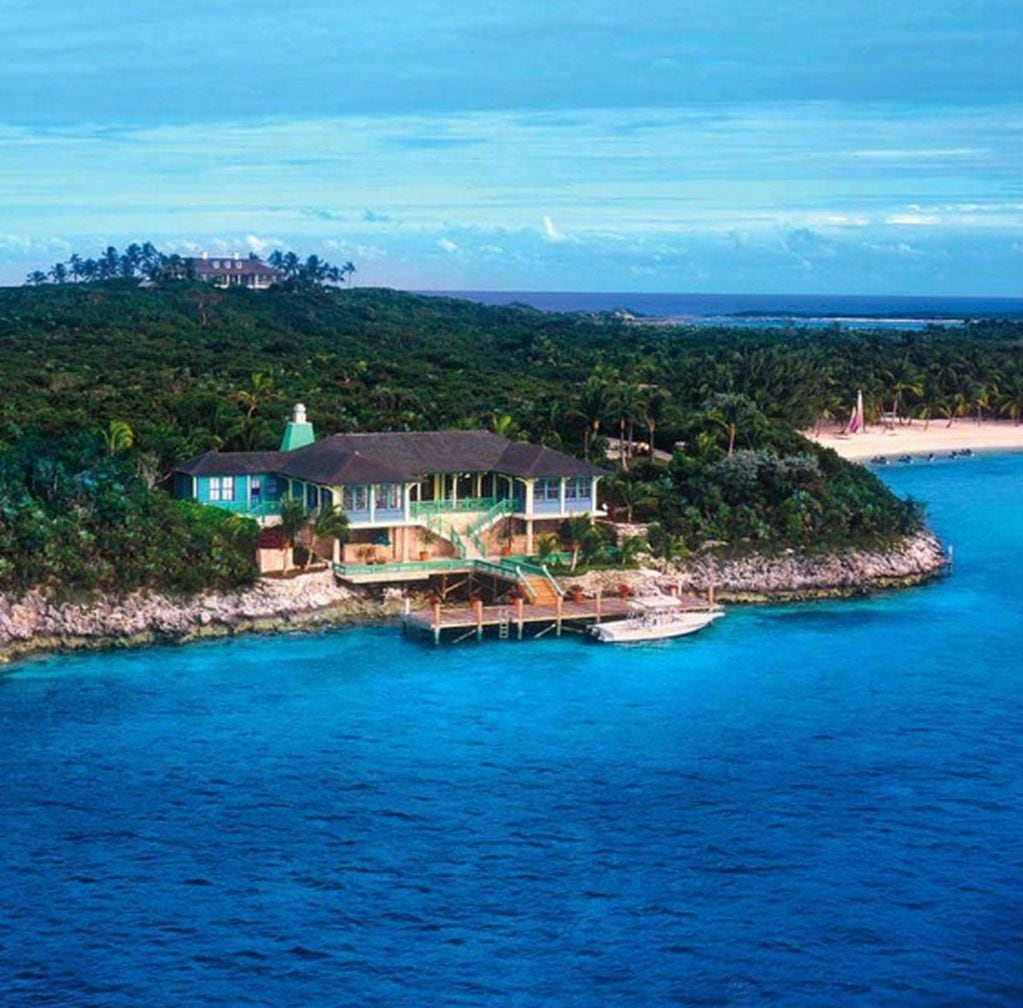 El ilusionista permite alquilar su lujosa propiedad en las Islas Exuma Cay 
