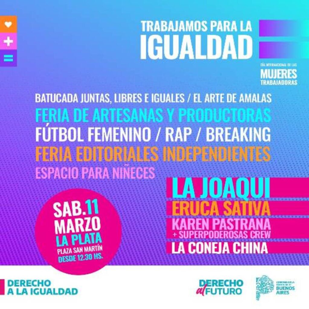 La Joaqui dará un show gratuito en La Plata por el Día de la Mujer: cuándo y dónde se presentará