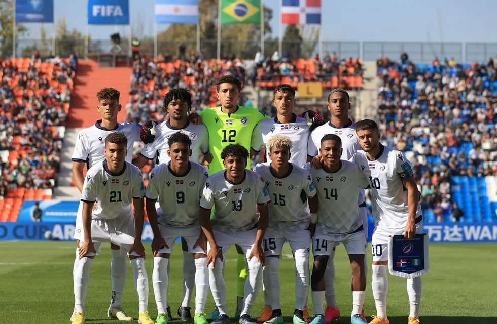República Dominicana Sub 20, hace historia debutando en este mundial.