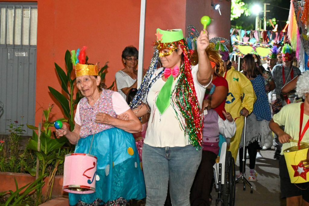 Carnavales en el Hogar de Ancianos Juan XXIII de Arroyito