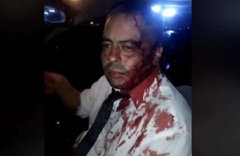 Mariano el taxista asaltado en Las Heras