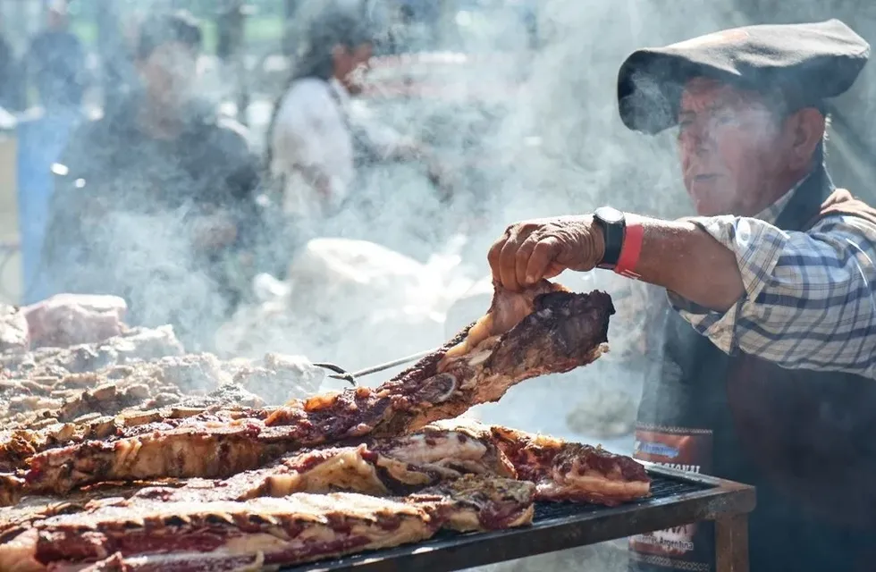 Campeonato Federal de Asado. (Archivo / Clarín)