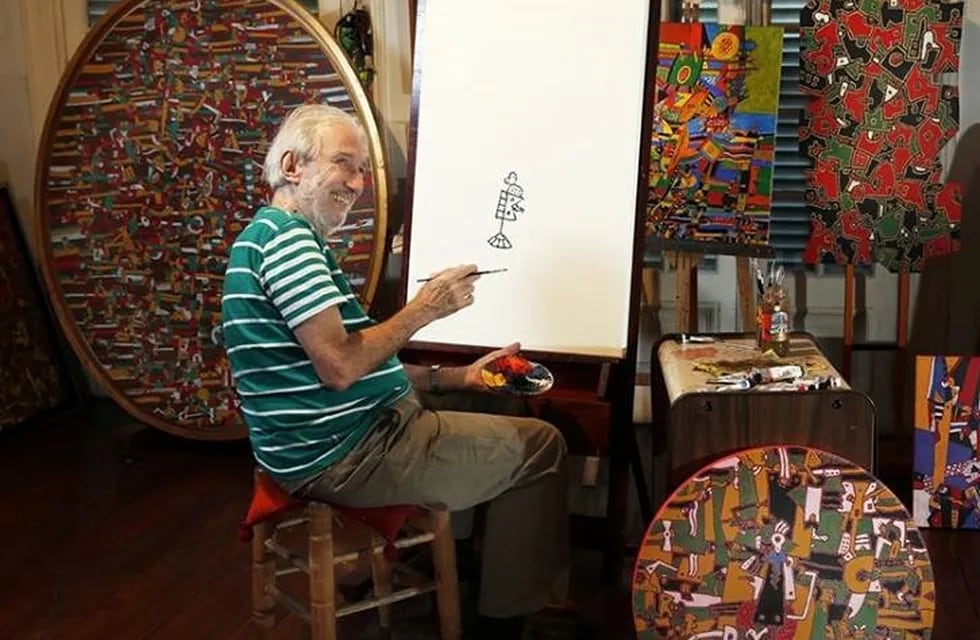 El pintor tenía 75 años y colaboró en muchas ocasiones con la venta de cuadros y dibujos propios. (Facebook)