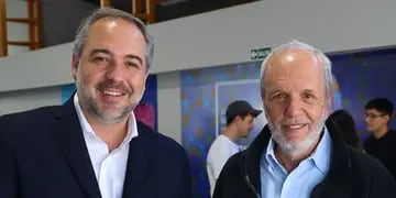Matías Stevanato y dr. Villalba CONICET