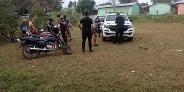 25 de Mayo: jóvenes fueron detenidos tras realizar maniobras peligrosas con sus motocicletas