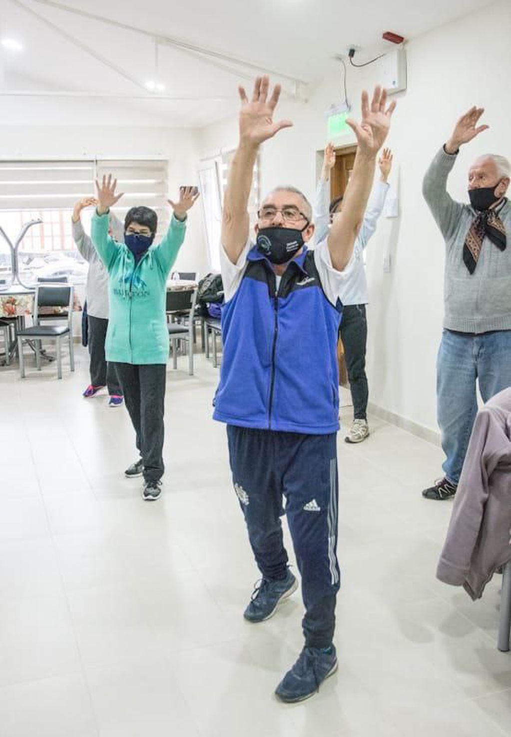 Se reanudaron las actividades deportivas para adultos mayores impulsadas por la Municipalidad de Ushuaia