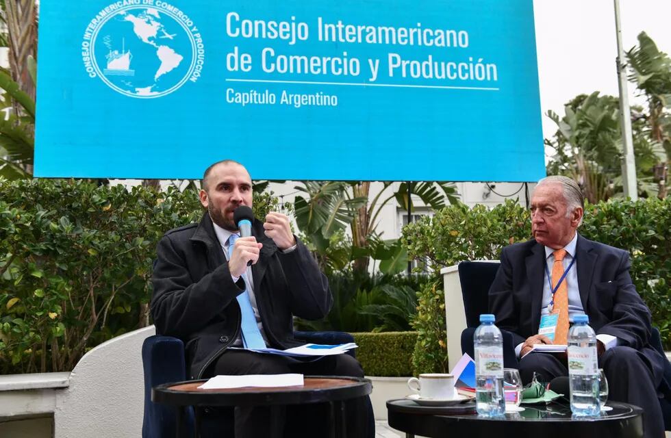 Guzmán en el encuentro anual del Consejo Interamericano de Ciencia y Producción. (Foto: Prensa Economía)