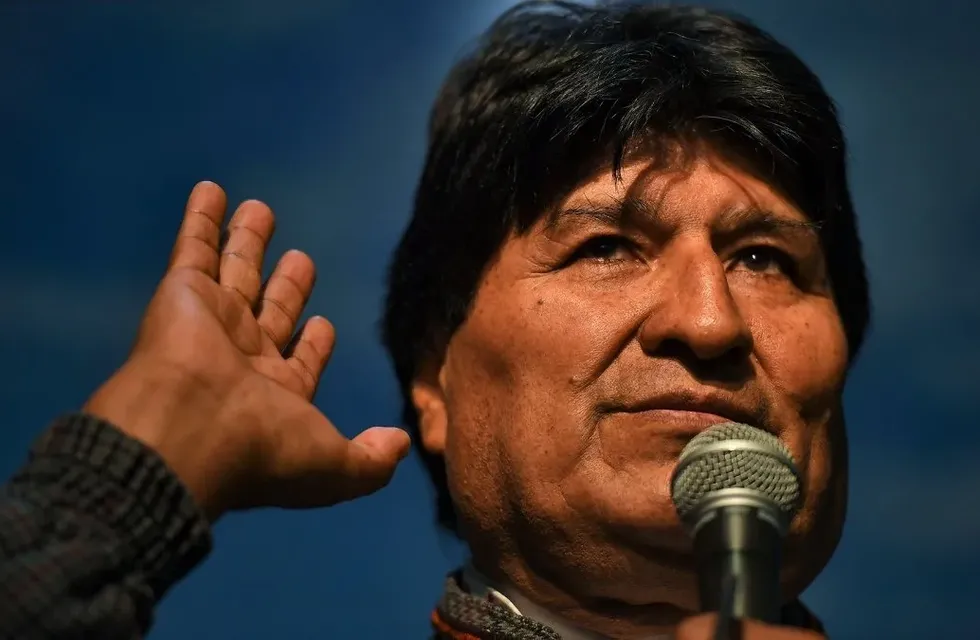 Evo Morales, expresidente de Bolivia. Foto: Los Andes