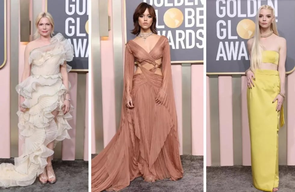 Michelle Williams, Jenna Ortega y Anya Taylor-Joy marcaron tendencia en la alfombra de los Globos de Oro 2023.