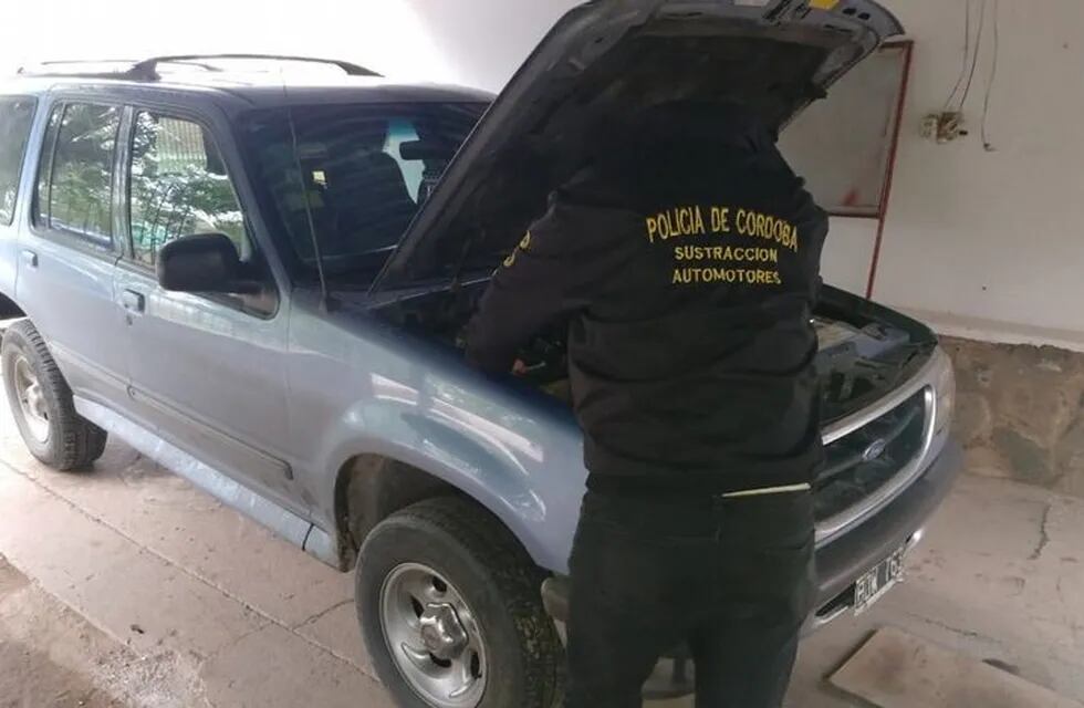 Operación Leyenda, la megabanda que robaba autos en Córdoba. (Policía de Córdoba)