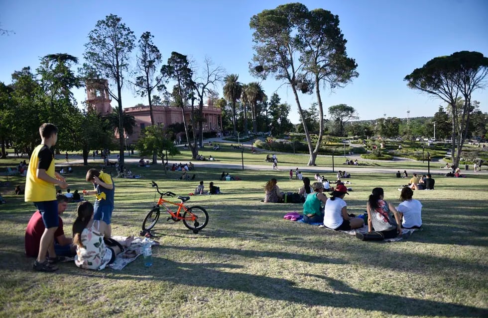 Reapertura del Parque del Chateau, que estuvo cerrado desde el inicio de la cuarentena. (Ramiro Pereyra/ La Voz)