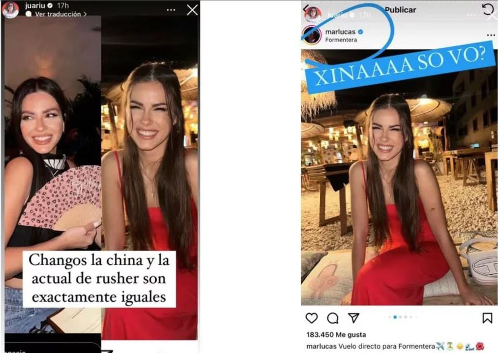 La China Suárez se hizo un cambio de look y la compararon con la nueva novia de Rusherking: “Iguales”