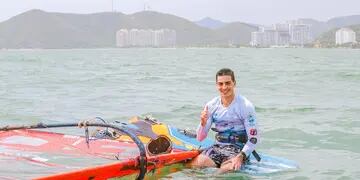 Juani Calau- Medalla de bronce en el Suramericano de Playa Colombia 2023
