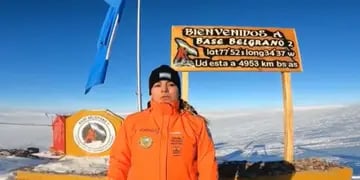 Mayra Gordillo, de Jujuy a la Antártida