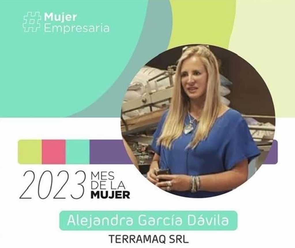 Alejandra García Dávila es la "Mujer Empresaria" elegida este año por la Unión Empresarios de Jujuy.