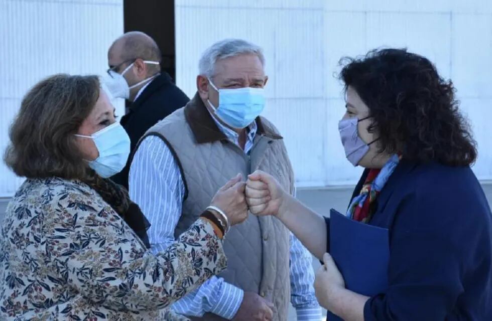 La ministra de Salud de la Nación Carla Vizzotti visitó Santiago del Estero.