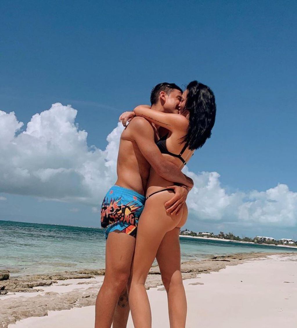 Oriana Sabatini y Paulo Dybala (Instagram)