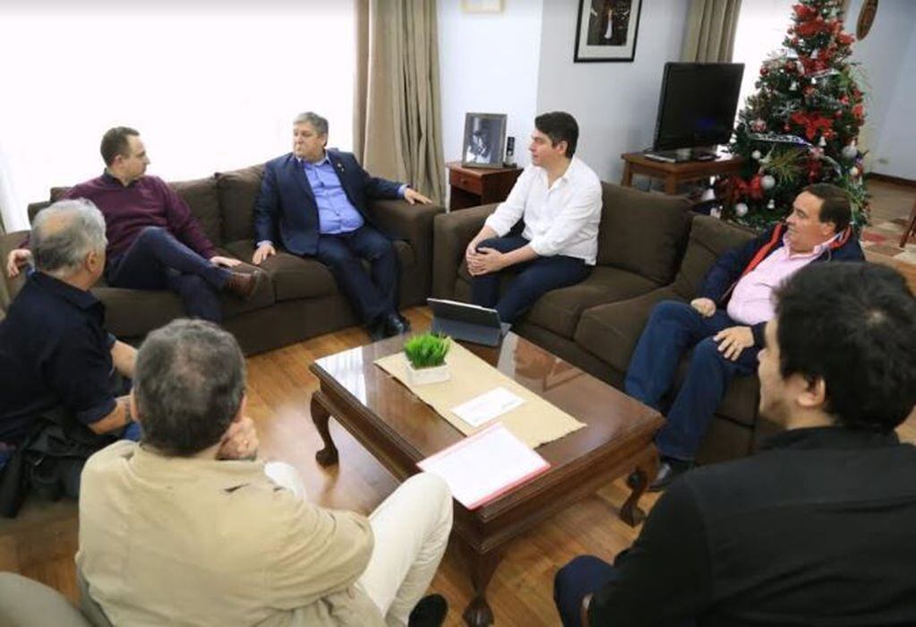 Martín Perez se reunió con autoridades del Consejo de Administración de la Cooperativa Eléctrica (web)