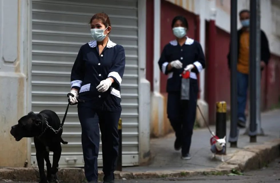 e0cb76e1-aa34-4768-ab4b-c5a0adc5b873|Hundreds of thousands of foreign housekeepers and nannies work in Arab countries. Dog walkers in Beirut. (Patrick Baz/Agence France-Presse — Getty Images)