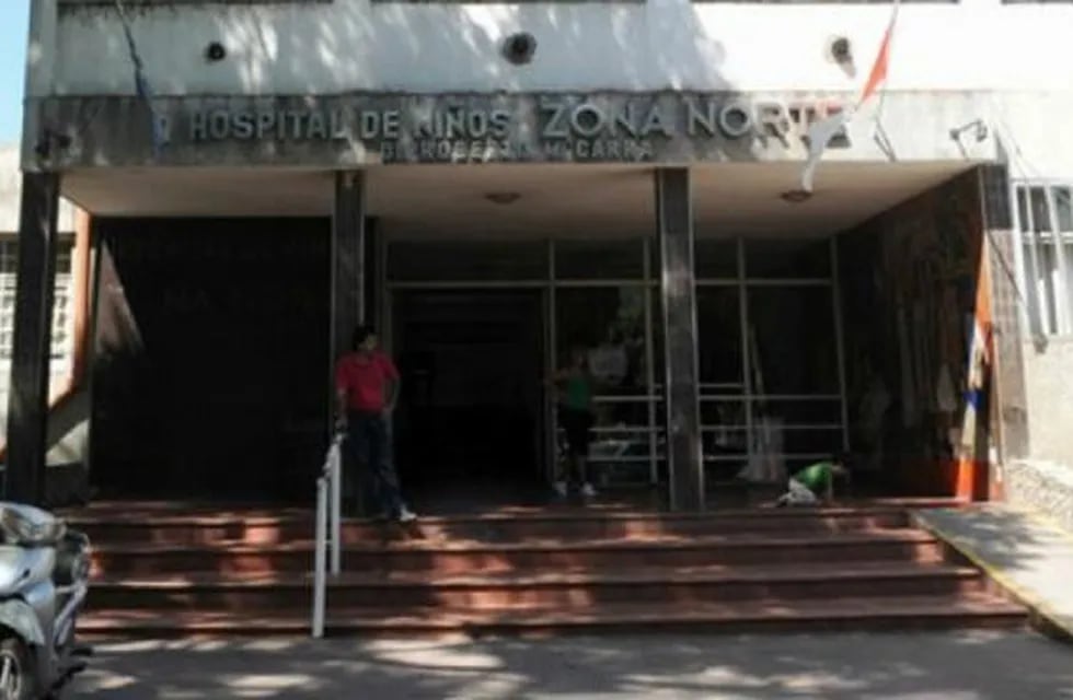 Hospital de Niños Zona Norte de la ciudad de Rosario. (Archivo)