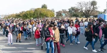 Laboulaye: marcha por el adolescente de 14 años que es buscado desde el jueves 29 de junio.