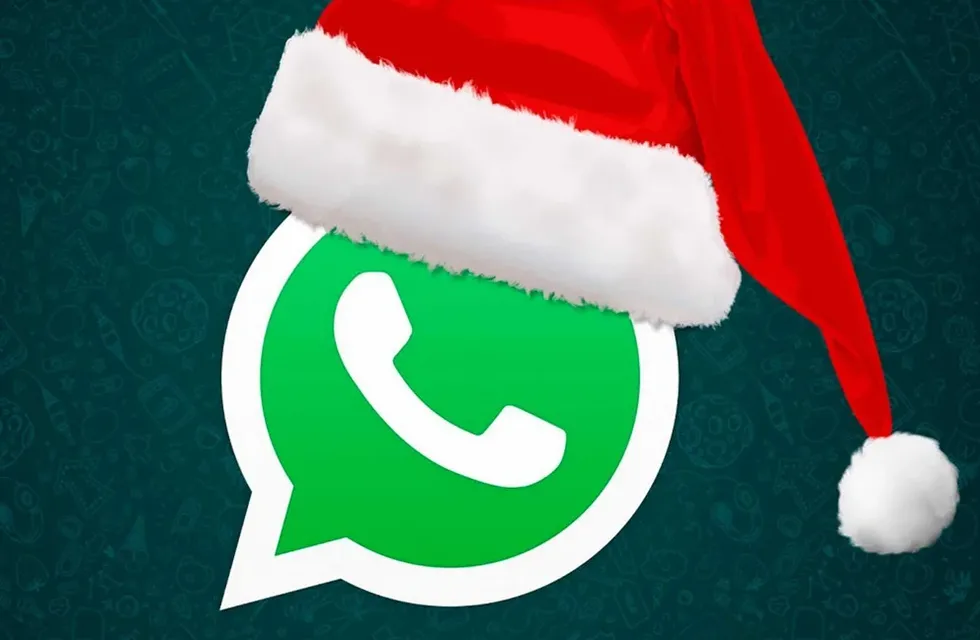 Cómo instalar el gorro navideño en el ícono de WhatsApp