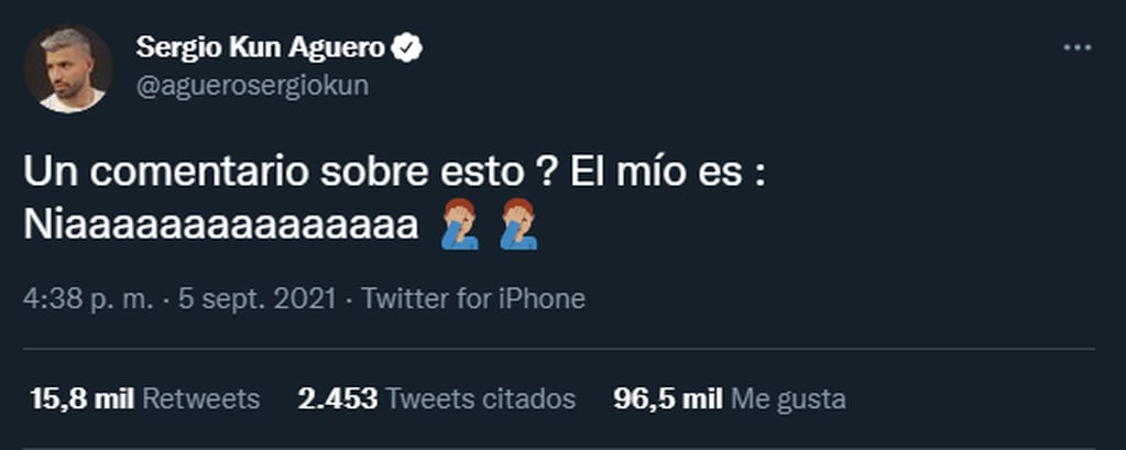 El comentario del Kun Agüero tras la suspensión de Argentina-Brasil