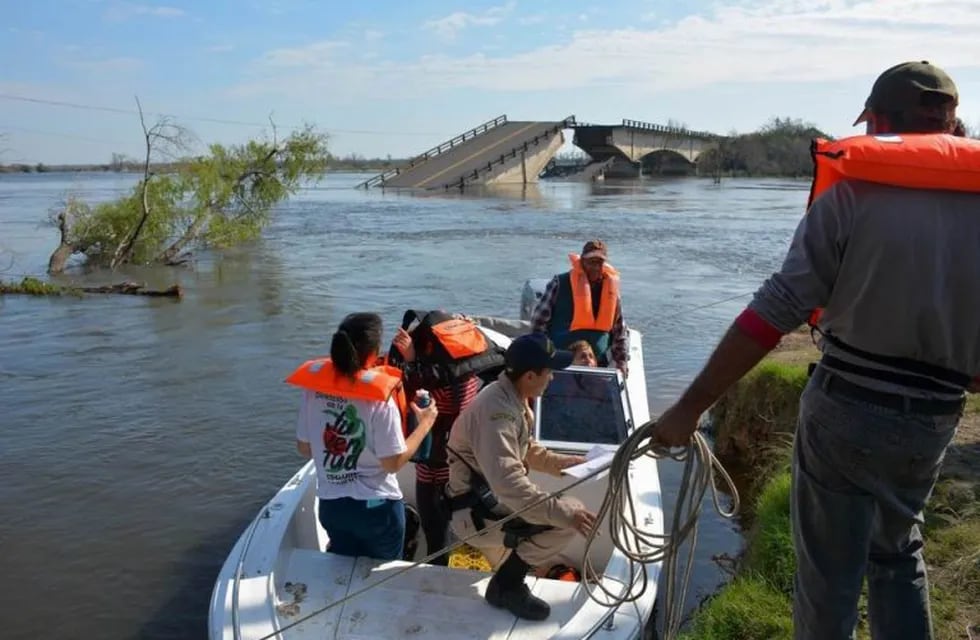 Se espera que las obras sobre el arroyo Guazú estén terminadas en 10 meses.