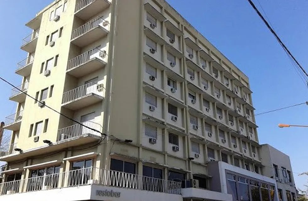 El embajador, primer Hotel en Gualeguaychú, tomado para aislamiento de personas por COVID-19.\nCrédito: Web