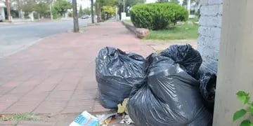 CÓRDOBA. La recolección de residuos en la ciudad terminó con varias rutas incompletas debido a la gran cantidad de basura acumulada (La Voz).
