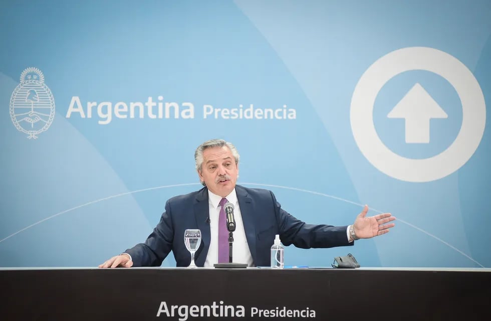 El Presidente Alberto Fernández (Archivo)