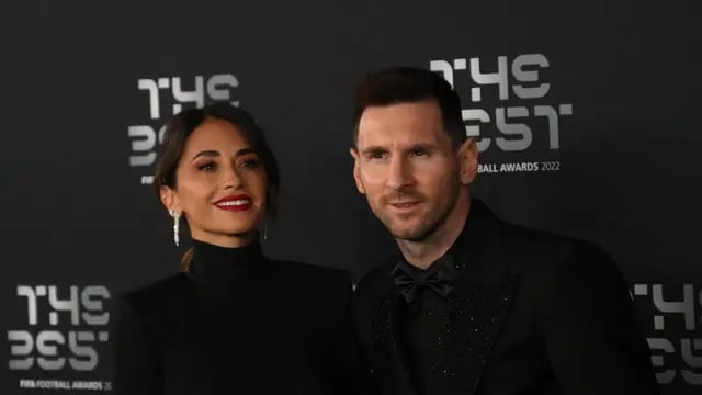 Antonela Roccuzzo y Lionel Messi