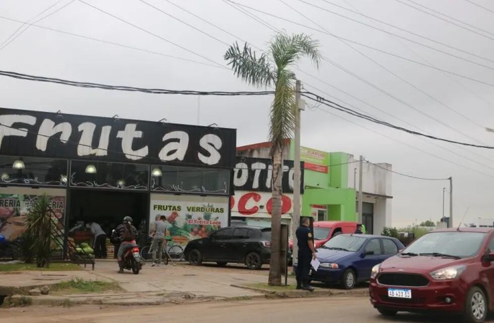 Fruteria robada en Gualeguaychú\nCrédito: ElDía