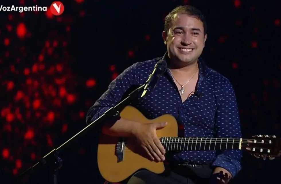 Luis Boccia audicionó en La Voz Argentina, pero no ingresó al programa.