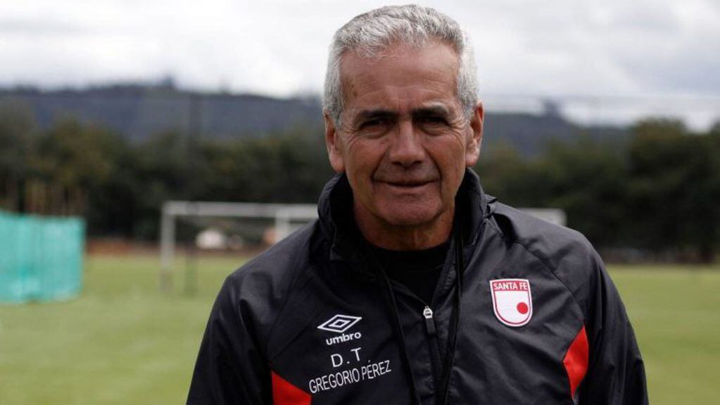 Gregorio Pérez en su estadía en Independiente Santa Fé de Medellín (web)