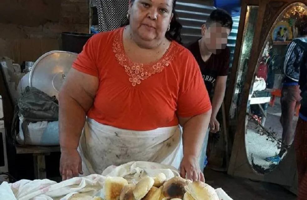 Isabel Bustos, comedor de Las Heras